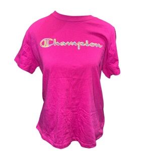 Champion graffiti logo tee